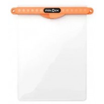 Гермочохол FIDLOCK dry bag maxi M, прозорий / помаранчевий / чорний